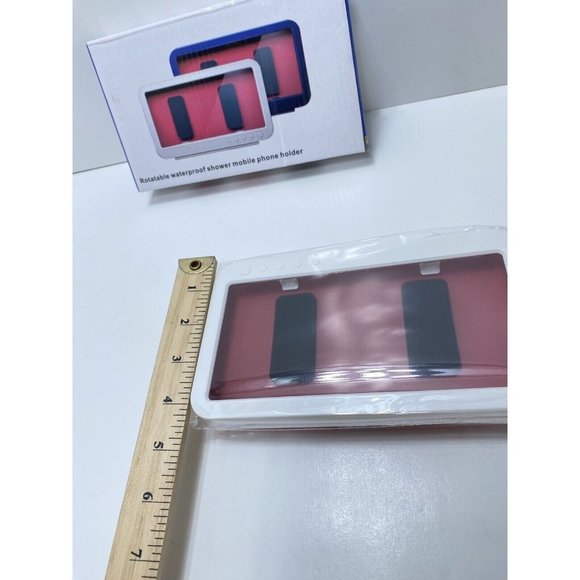 Bathroom Shower Phone Holder, New Waterproof Wall mounted Phone Box, White, iPh - Picture 7 of 10